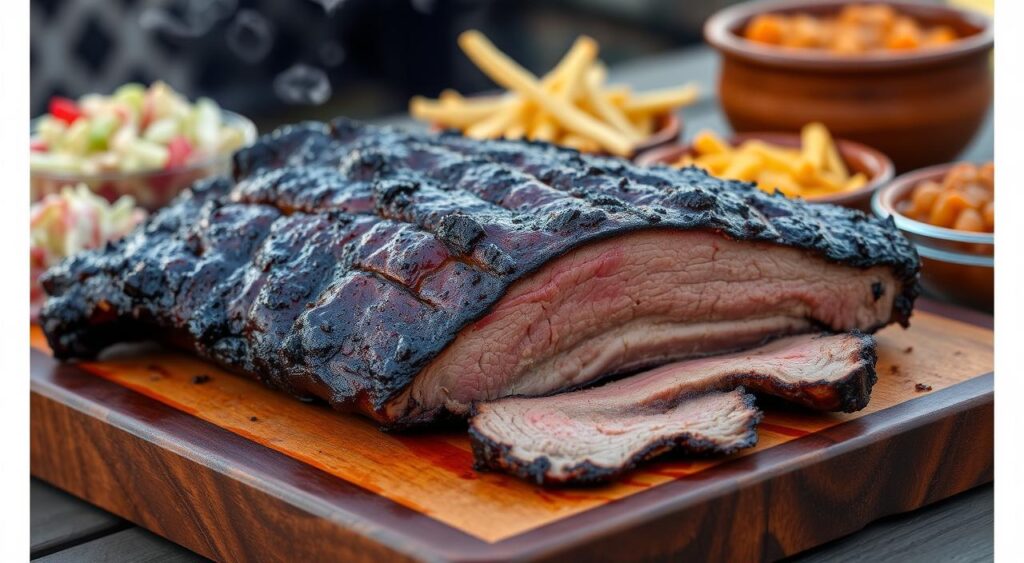 smoked beef brisket